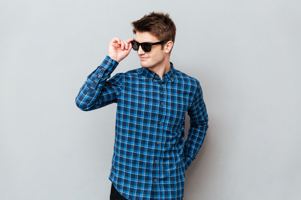 Pure Cotton Tartan Checks Casual Shirt